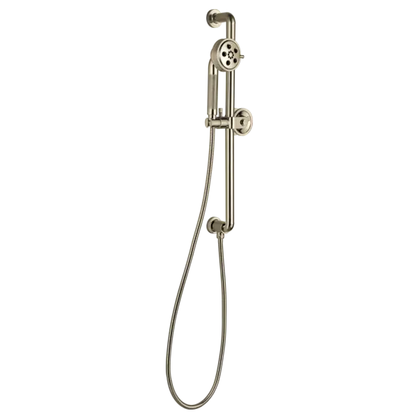 Brizo Slide Bar Handshower with H<sub>2</sub>OKinetic<sup>®</sup> Technology 88735-PN - Plumbing Market