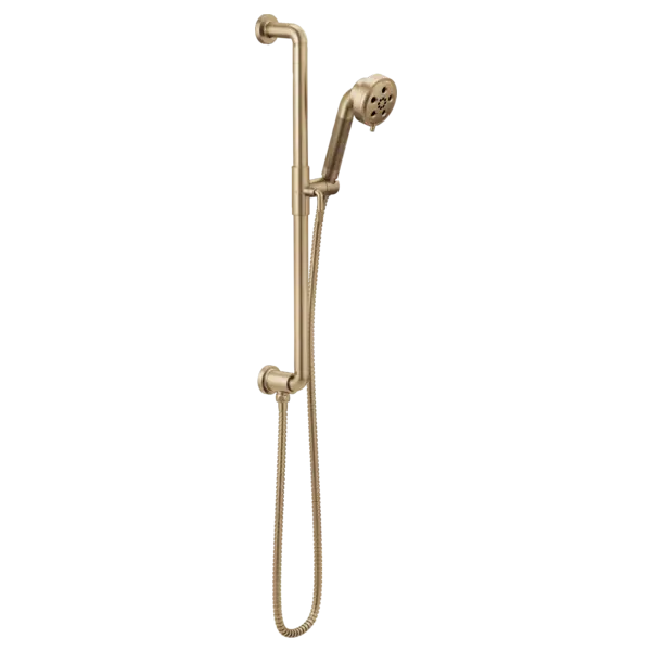 Brizo Slide Bar Handshower with H<sub>2</sub>OKinetic® Technology 85735-GL - Plumbing Market