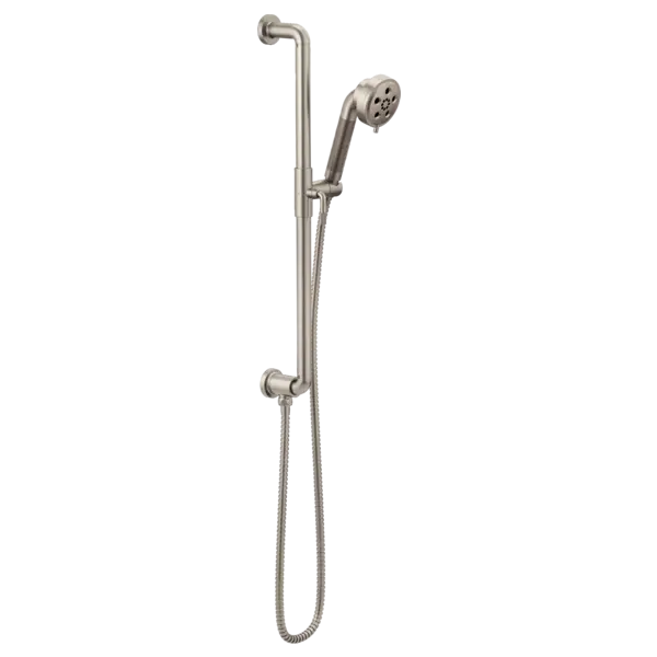 Brizo Slide Bar Handshower with H<sub>2</sub>OKinetic® Technology 85735-NK - Plumbing Market