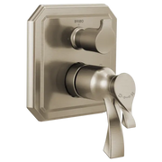 Brizo TempAssure Thermostatic Valve with Integrated 3-Function Diverter Trim T75530-BN - Plumbing Market