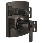 Brizo TempAssure Thermostatic Valve with Integrated 6-Function Diverter Trim - Less Handles T75606-BNXLHP - Plumbing Market
