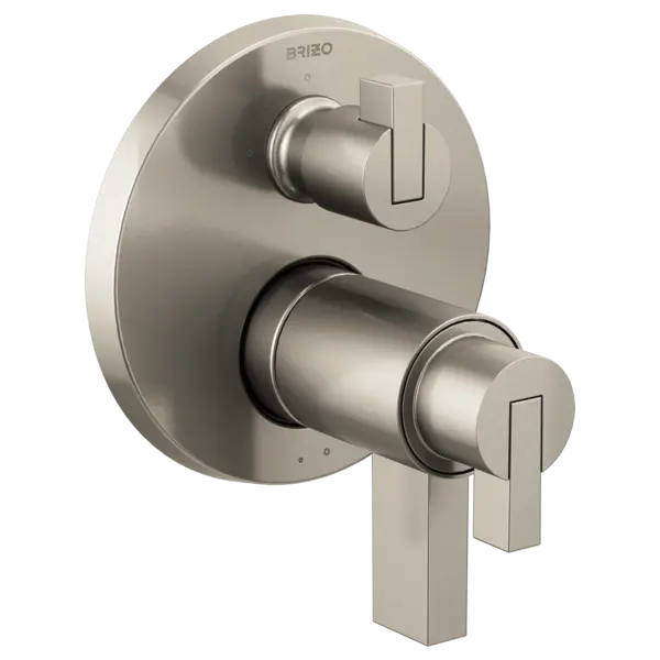 Brizo TempAssure® Thermostatic Valve with 3-Function Diverter Trim - Less Handles T75535-NKLHP - Plumbing Market