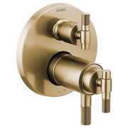 Brizo TempAssure® Thermostatic Valve with 6-Function Diverter Trim - Less Handles T75635-GLLHP - Plumbing Market