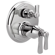 Brizo TempAssure® Thermostatic Valve with 6-Function Diverter Trim T75661-PC - Plumbing Market