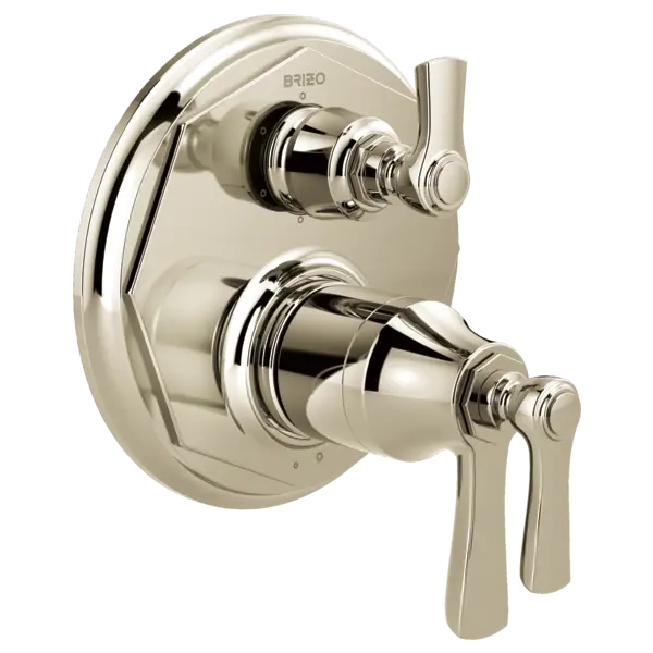 Brizo TempAssure® Thermostatic Valve with 6-Function Diverter Trim T75661-PN - Plumbing Market