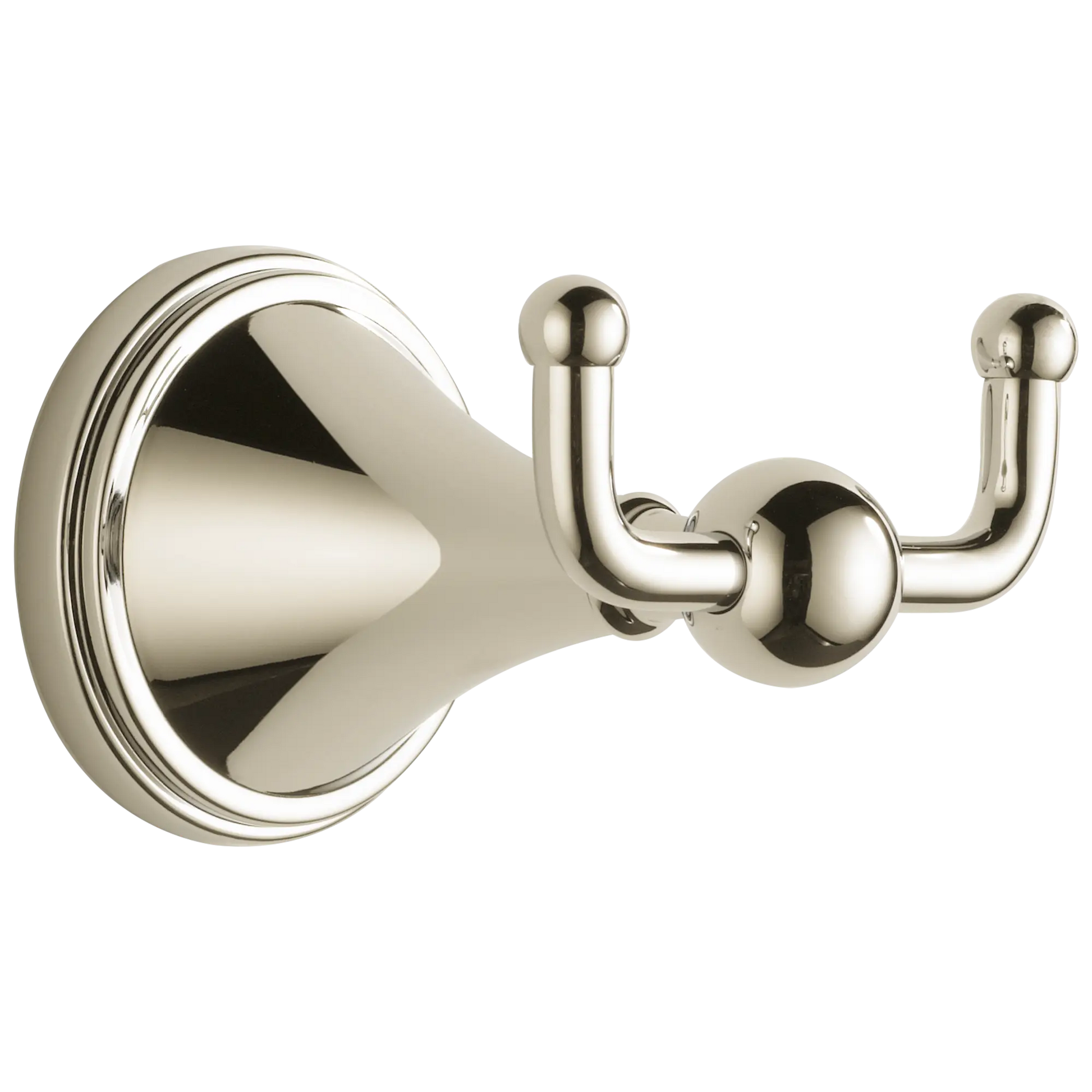 Brizo Traditional Double Robe Hook Polished Nickel - Plumbing Market