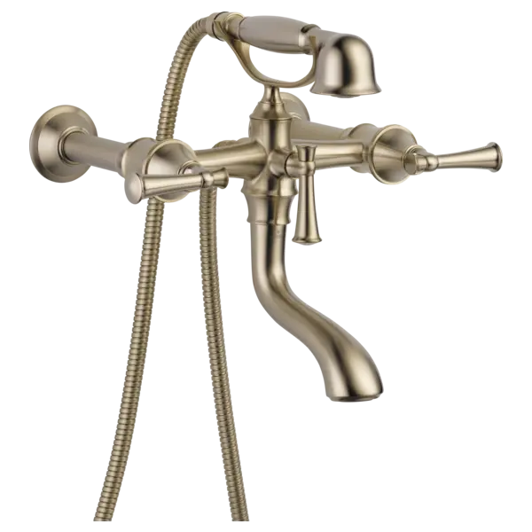 Brizo Two-Handle Tub Filler Trim Kit T70305-BN - Plumbing Market