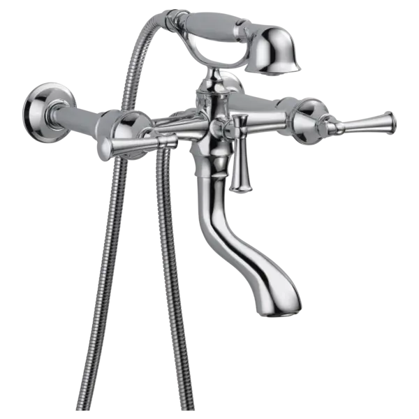 Brizo Two-Handle Tub Filler Trim Kit T70305-PC - Plumbing Market