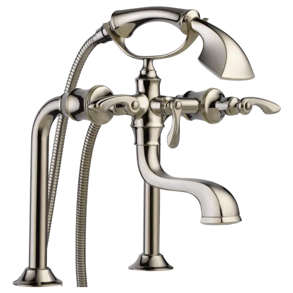 Brizo Two-Handle Tub Filler Trim Kit T70385-PN - Plumbing Market