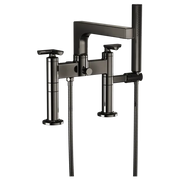 Brizo Two-Handle Tub Filler Trim Kit With Cross Handles T70307-BNX - Plumbing Market