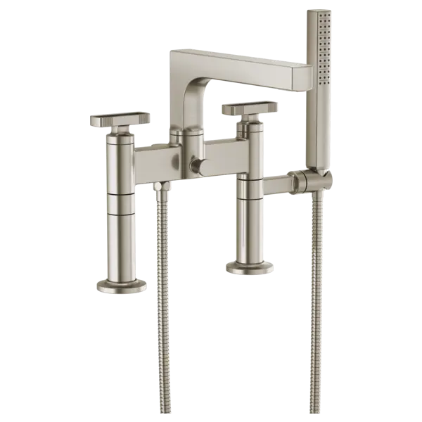 Brizo Two-Handle Tub Filler Trim Kit With Knob Handles T70308-NK - Plumbing Market