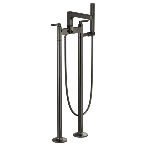 Brizo Two-Handle Tub Filler Trim Kit With Lever Handles T70306-BNX - Plumbing Market