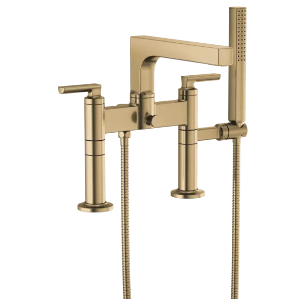 Brizo Two-Handle Tub Filler Trim Kit With Lever Handles T70306-GL - Plumbing Market