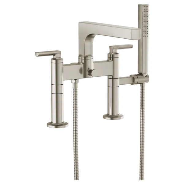 Brizo Two-Handle Tub Filler Trim Kit With Lever Handles T70306-NK - Plumbing Market