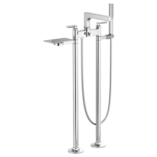 Brizo Two-Handle Tub Filler Trim Kit With Lever Handles T70306-PC - Plumbing Market