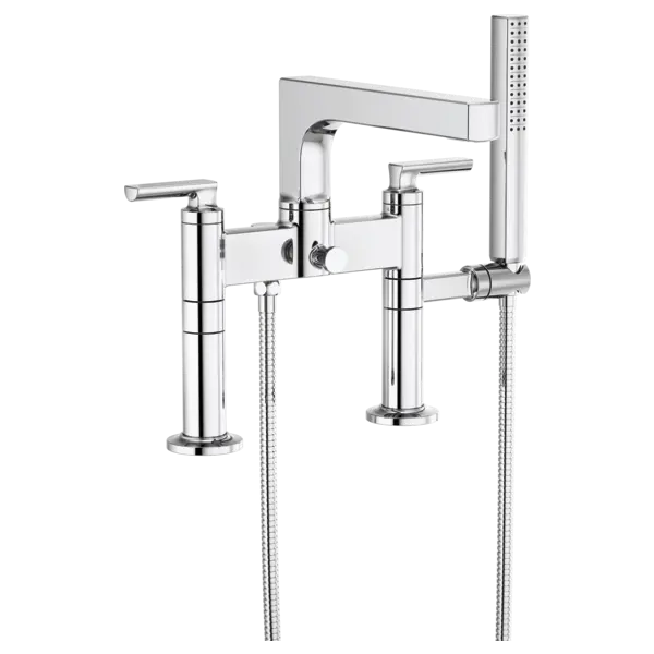 Brizo Two-Handle Tub Filler Trim Kit With Lever Handles T70306-PC - Plumbing Market