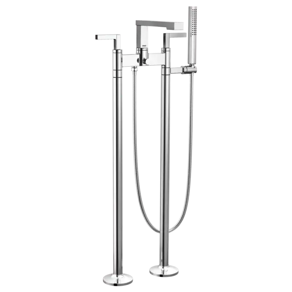 Brizo Two-Handle Tub Filler Trim Kit with Lever Handles T70322-PC - Plumbing Market