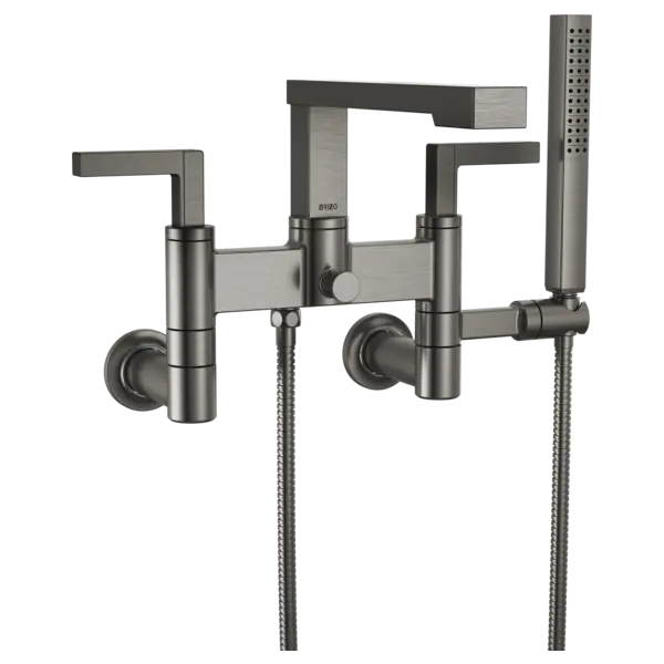 Brizo Two-Handle Tub Filler Trim Kit with Lever Handles T70322-SL - Plumbing Market
