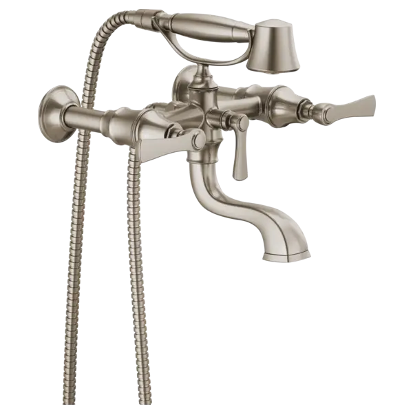 Brizo Two-Handle Tub Filler Trim Kit with Lever Handles T70360-NK - Plumbing Market