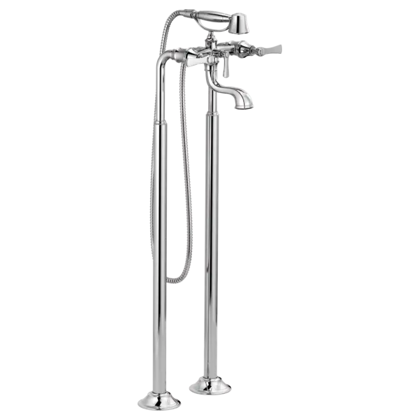 Brizo Two-Handle Tub Filler Trim Kit with Lever Handles T70360-PC - Plumbing Market