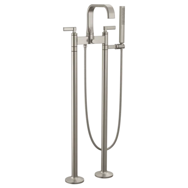 Brizo Two-Handle Tub Filler Trim Kit with Lever Handles T70368-NK - Plumbing Market