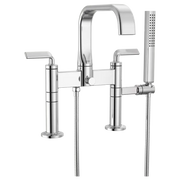Brizo Two-Handle Tub Filler Trim Kit with Twist Lever Handles T70367-PC - Plumbing Market