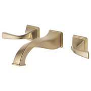 Brizo Two-Handle Wall Mount Lavatory Faucet 1.5 GPM 65830LF-GL - Plumbing Market