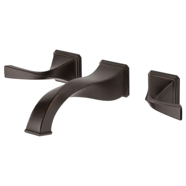 Brizo Two-Handle Wall Mount Lavatory Faucet 1.5 GPM 65830LF-RB - Plumbing Market