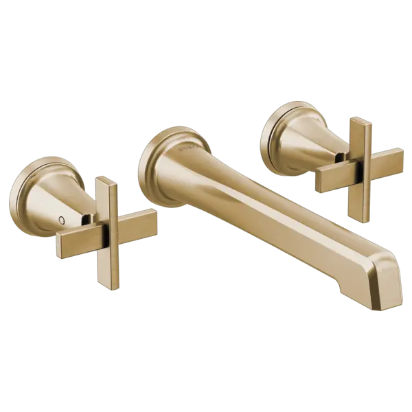 Brizo Two-Handle Wall Mount Lavatory Faucet - Less Handles 1.2 GPM T65898LF-GLLHP-ECO - Plumbing Market