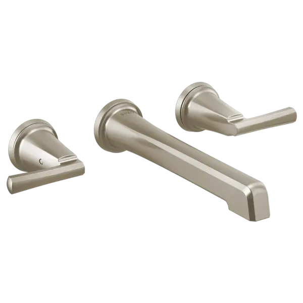 Brizo Two-Handle Wall Mount Lavatory Faucet - Less Handles 1.2 GPM T65898LF-NKLHP-ECO - Plumbing Market