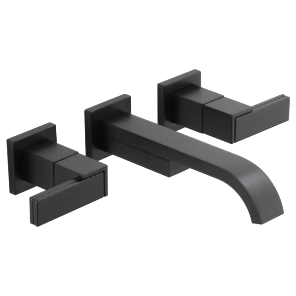 Brizo Two-Handle Wall Mount Lavatory Faucet - Less Handles 1.5 GPM 65880LF-BLLHP - Plumbing Market