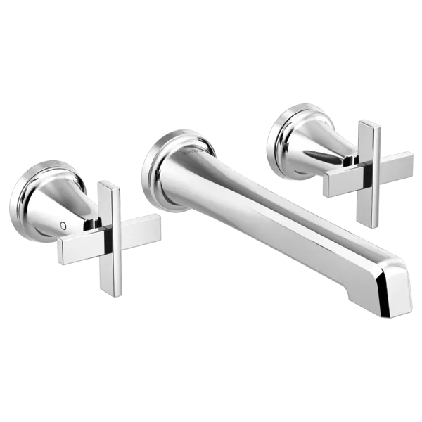 Brizo Two-Handle Wall Mount Lavatory Faucet - Less Handles 1.5 GPM T65898LF-PCLHP - Plumbing Market