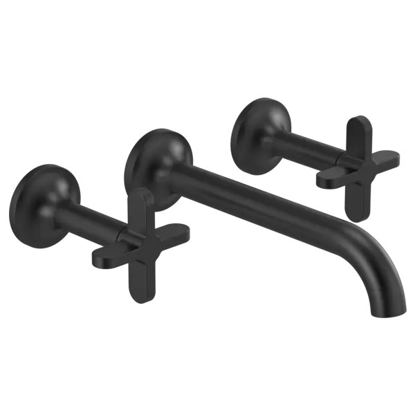 Brizo Two-Handle Wall Mount Lavatory Faucet - Less Handles T65875LF-BLLHP - Plumbing Market