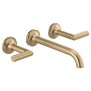 Brizo Two-Handle Wall Mount Lavatory Faucet - Less Handles T65875LF-GLLHP - Plumbing Market
