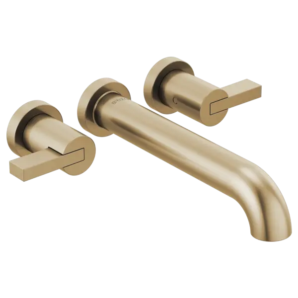 Brizo Two-Handle Wall Mount Tub Filler - Less Handles T70435-GLLHP - Plumbing Market