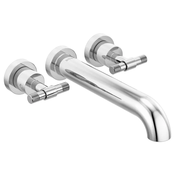 Brizo Two-Handle Wall Mount Tub Filler - Less Handles T70435-PCLHP - Plumbing Market