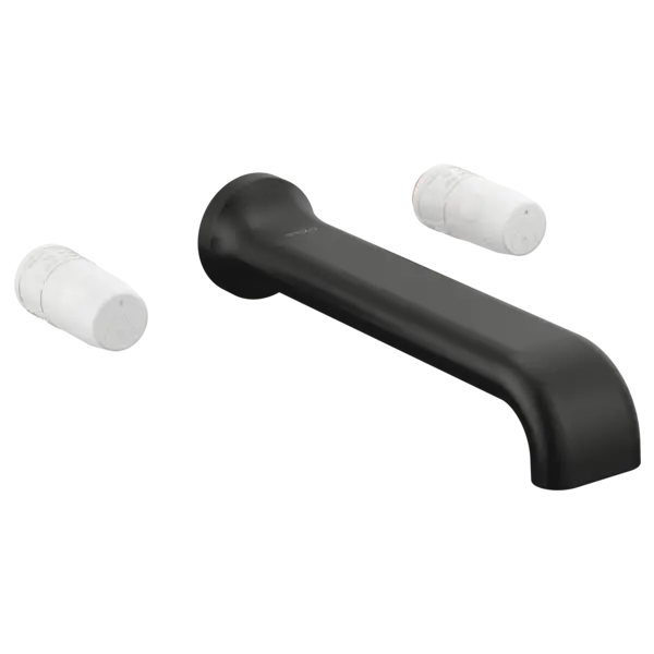 Brizo Two-Handle Wall Mount Tub Filler - Less Handles T70467-BLLHP - Plumbing Market