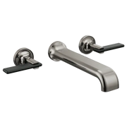 Brizo Two-Handle Wall Mount Tub Filler - Less Handles T70467-BNXLHP - Plumbing Market