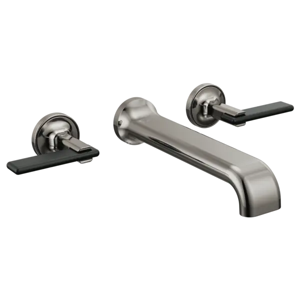 Brizo Two-Handle Wall Mount Tub Filler - Less Handles T70467-BNXLHP - Plumbing Market