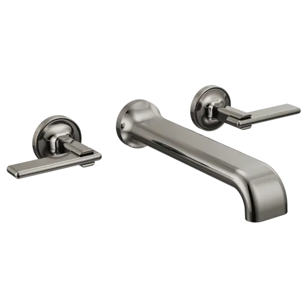 Brizo Two-Handle Wall Mount Tub Filler - Less Handles T70467-BNXLHP - Plumbing Market