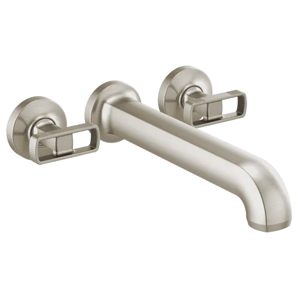 Brizo Two Handle Wall Mount Tub Filler T70406-NKLHP - Plumbing Market