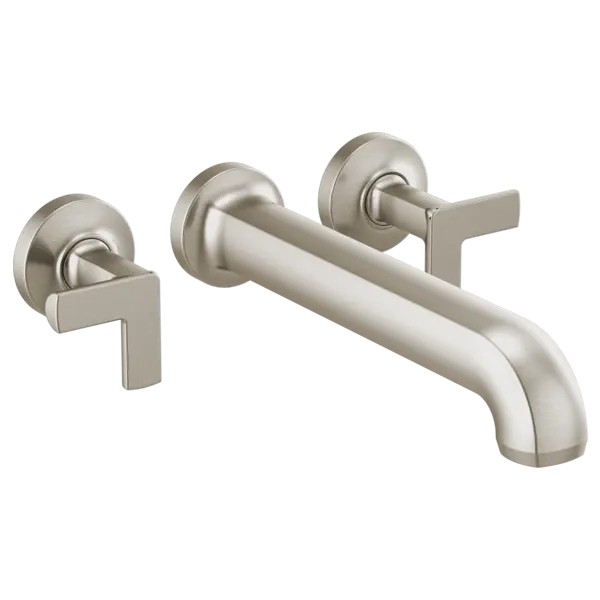Brizo Two Handle Wall Mount Tub Filler T70406-NKLHP - Plumbing Market