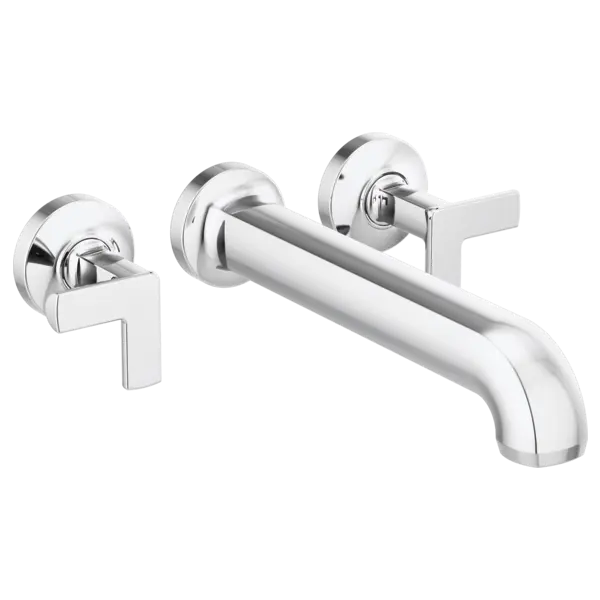Brizo Two Handle Wall Mount Tub Filler T70406-PCLHP - Plumbing Market