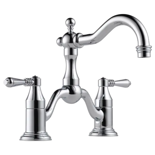 Brizo Two-Handle Widespread Bridge Lavatory Faucet  65536LF-PC - Plumbing Market