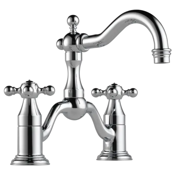 Brizo Two-Handle Widespread Bridge Lavatory Faucet  65538LF-PC - Plumbing Market