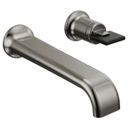 Brizo Two-Hole, Single-Handle Wall Mount Lavatory Faucet - Less Handle 1.2 GPM T65767LF-BNXLHP-ECO - Plumbing Market