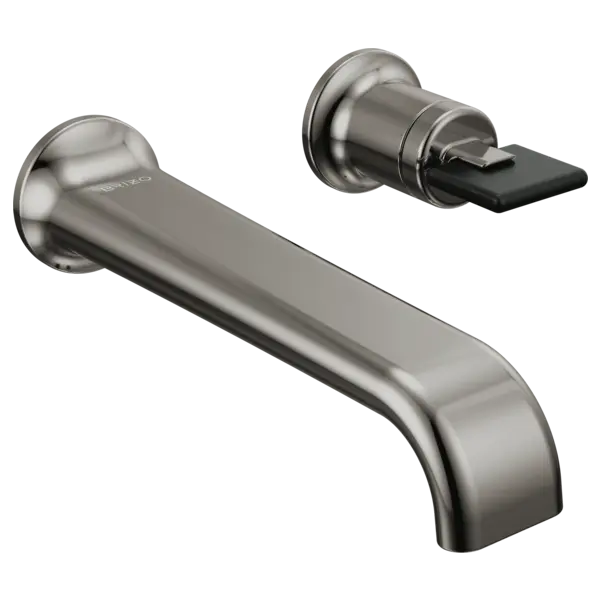 Brizo Two-Hole, Single-Handle Wall Mount Lavatory Faucet - Less Handle 1.2 GPM T65767LF-BNXLHP-ECO - Plumbing Market