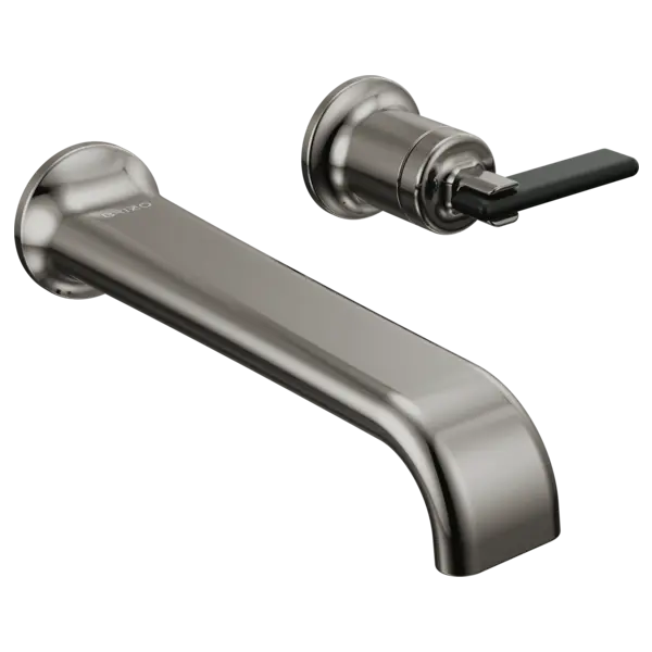Brizo Two-Hole, Single-Handle Wall Mount Lavatory Faucet - Less Handle 1.2 GPM T65767LF-BNXLHP-ECO - Plumbing Market