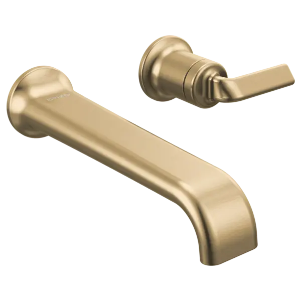 Brizo Two-Hole, Single-Handle Wall Mount Lavatory Faucet - Less Handle 1.2 GPM T65767LF-GLLHP-ECO - Plumbing Market