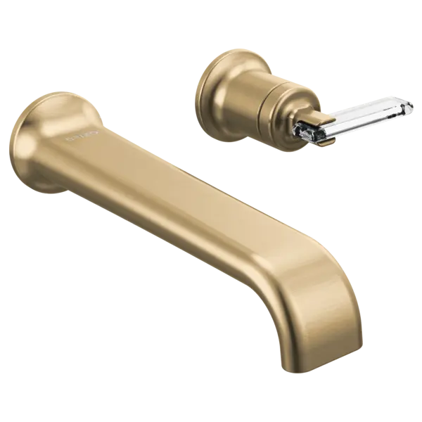 Brizo Two-Hole, Single-Handle Wall Mount Lavatory Faucet - Less Handle 1.2 GPM T65767LF-GLLHP-ECO - Plumbing Market